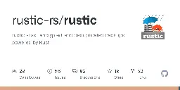 GitHub - rustic-rs/rustic: rustic - fast, encrypted, and deduplicated backups powered by Rust