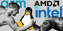 Linux geeks cheer as Arm wrestles x86