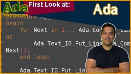 [Programming Languages] Episode 16 - First Impression - Ada