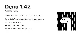Deno 1.42: Better dependency management with JSR