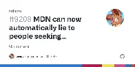 MDN can now automatically lie to people seeking technical information · Issue #9208 · mdn/yari | MDN now providing LLM generated explainer text for code samples