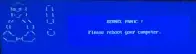 Linux's New DRM Panic "Blue Screen of Death" In Action