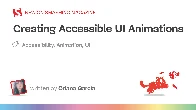 Creating Accessible UI Animations — Smashing Magazine