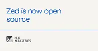 Zed is now open source