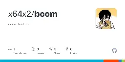 GitHub - x64x2/boom: coom toolbox