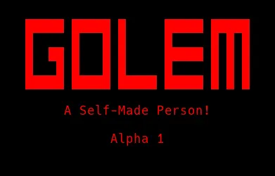 Golem: A Self-Made Person! by SurrealPartisan