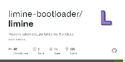 GitHub - limine-bootloader/limine: Modern, advanced, portable, multiprotocol bootloader.