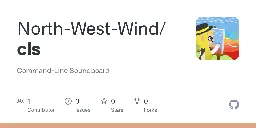 GitHub - North-West-Wind/cls: Command-Line Soundboard