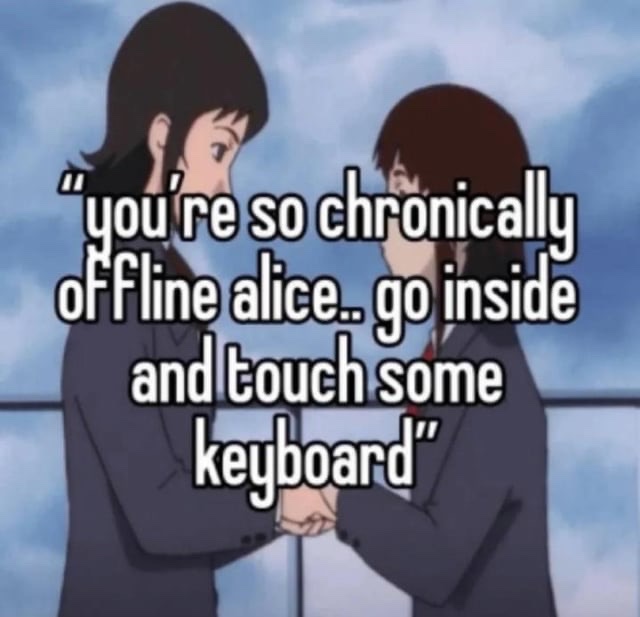 Go touch some keyboard