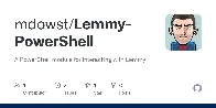 Moderate your Lemmy Community with PowerShell