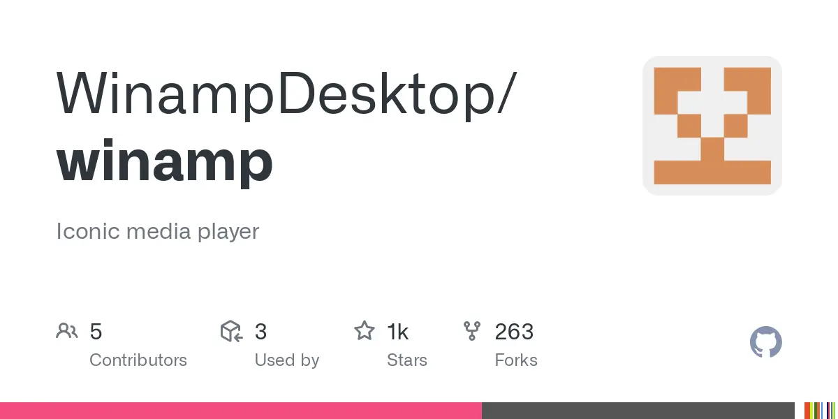 GitHub - WinampDesktop/winamp: Iconic media player