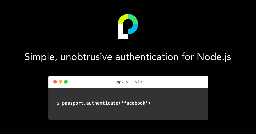 Node Authentication With Passport.Js