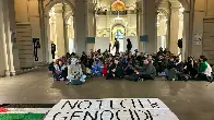 "Free Palestine" Sitzdemo an ETH und EPFL