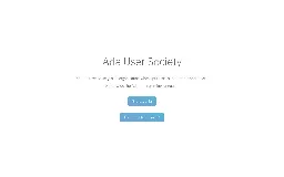 Ada User Society