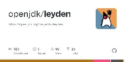 leyden/README.md at premain · openjdk/leyden