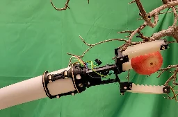 New robotic gripper for automated apple picking developed