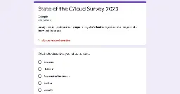 State of the C/loud Survey 2023