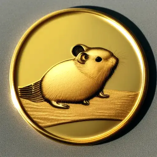 Lemmy gold! A lemming on a gold medal.