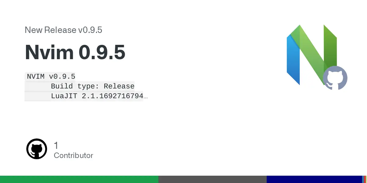 Release Nvim 0.9.5 · neovim/neovim