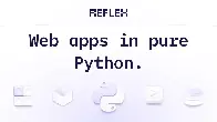 Web apps in pure Python