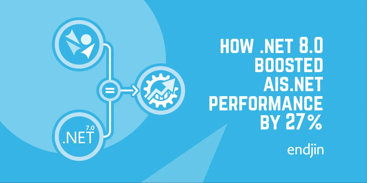 How .NET 8.0 boosted AIS.NET performance by 27% | endjin