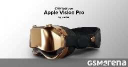 Apple Vision Pro Caviar Edition is decorated with 18K gold, costs $40K