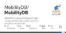GitHub - MobilityDB/MobilityDB: MobilityDB is a geospatial trajectory data management &amp; analysis platform, built on PostgreSQL and PostGIS.