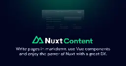 Nuxt Content made easy for Vue Developers