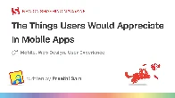 The Things Users Would Appreciate In Mobile Apps — Smashing Magazine