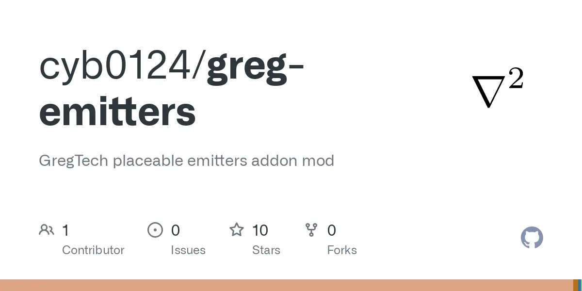 GitHub - cyb0124/greg-emitters: GregTech placeable emitters addon mod