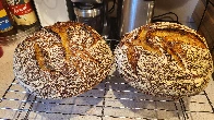 Sourdough boules from this weekend