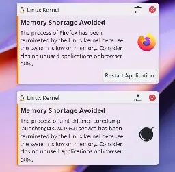 KDE Will Nicely Notify You When Apps Are Being Killed Due To Out-Of-Memory